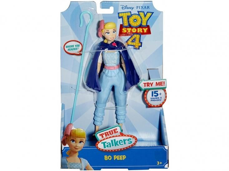 トイストーリー4 ボー・ピープ トーキング フィギュア トイ マテル社 ディズニー Toy Story 4 True Talkers Bo Peep  - FAR-OUT