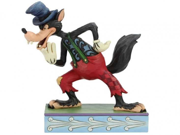 ディズニー・トラディション 三匹の子ぶた ビッグ・バッド・ウルフ フィギュア The Big Bad Wolf Jim Shore ジム・ショア  Disney Traditions フィギュアリン - FAR-OUT