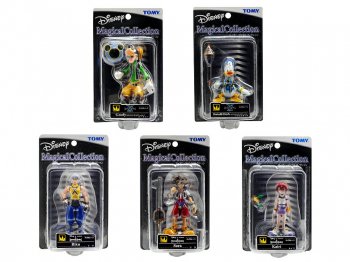 マジカルコレクション キングダムハーツ フィギュア 5点セット 016、017、018、025、026 トミー ディズニー Magical Collection Kingdom Hearts