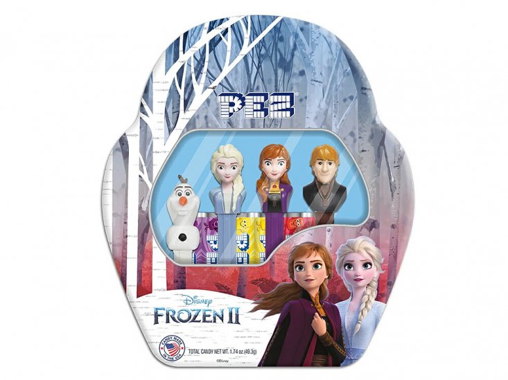 PEZ アナと雪の女王2 Tin ブリキ缶入り 4点セット ディズニー Frozen2