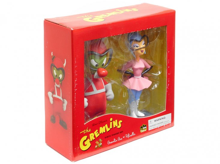 ディズニー Gremlins グレムリン Gus and Fifinella ビニール フィギュアドール 人形 セット 第二次世界大戦 -  FAR-OUT