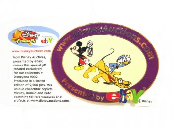 ߥå ɥʥ ץ롼 2500 ٥ ǥˡ ebay x Disney Auctions Pin