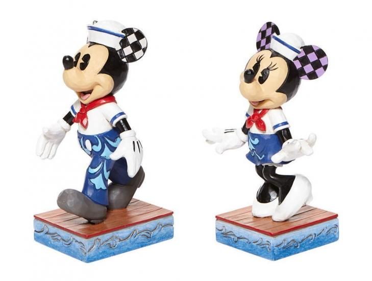 ディズニー・トラディション セーラー ミッキー & ミニー フィギュア 2点セット Mickey Sailor Personality Pose /  Minnie Sailor Personality - FAR-OUT