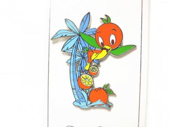 ディズニー オレンジバード w/ヤシの木 ピンズ ピンバッジ ディズニーテーマパーク限定 Orange Bird Pin