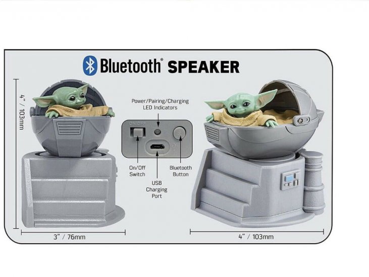 スター・ウォーズ マンダロリアン ザ・チャイルド Bluetooth