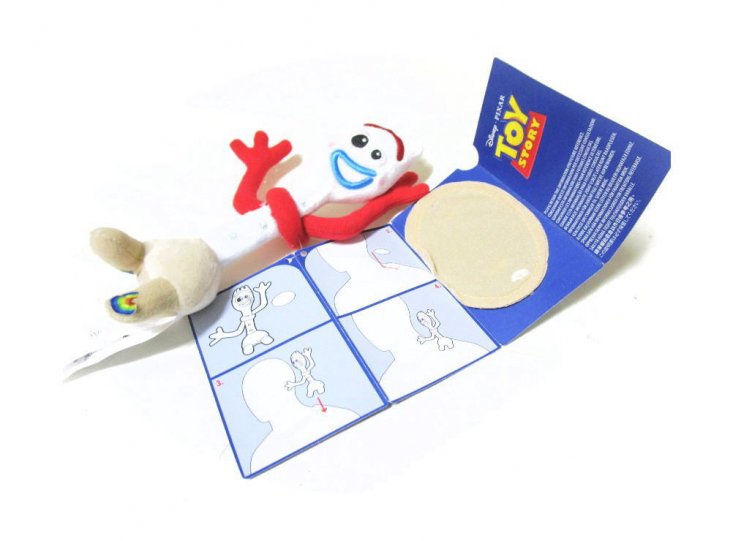 トイストーリー4 フォーキー 肩乗り ぬいぐるみ ディズニーテーマパーク限定 マグネット ショルダー Toy Story Forky Shoulder  Plush - FAR-OUT