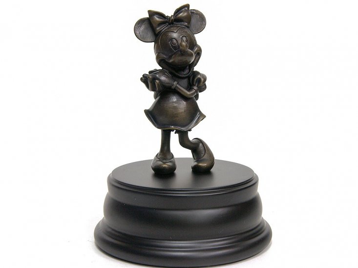 ミニーマウス ブロンズ スタチュー フィギュア ディズニーランド限定 フィギュアリン Minnie Bronze Statue - FAR-OUT