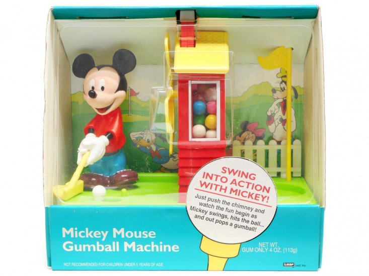 ミッキーマウス ゴルフ ガムボールマシーン トイ 1990年代 Mickey Mouse Golf Gumball Machine ディズニー -  FAR-OUT