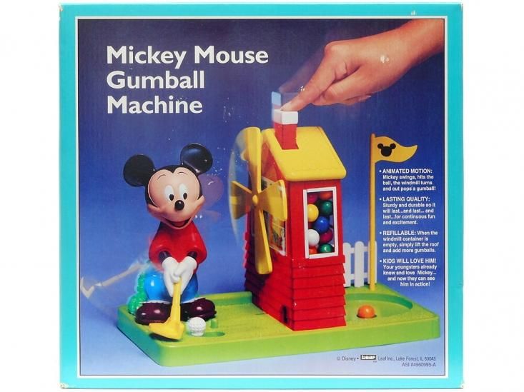 ミッキーマウス ゴルフ ガムボールマシーン トイ 1990年代 Mickey Mouse Golf Gumball Machine ディズニー -  FAR-OUT