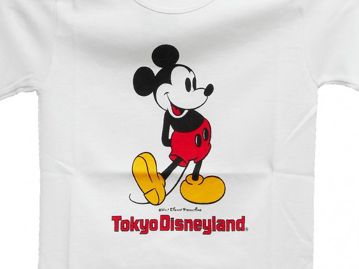 東京ディズニーランド ミッキー ヴィンテージ Tシャツ 子ども用 100