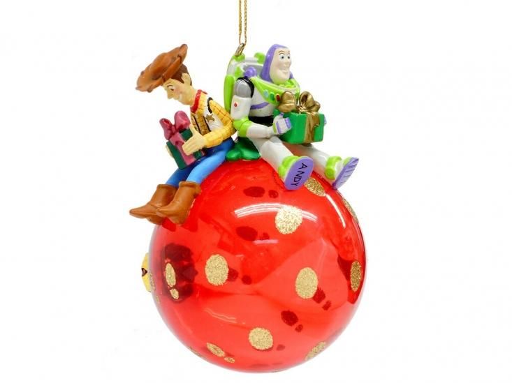 トイストーリー ウッデイ＆バズ クリスマス ボール オーナメント ディズニーテーマパーク限定 Toy Story Ornament - FAR-OUT