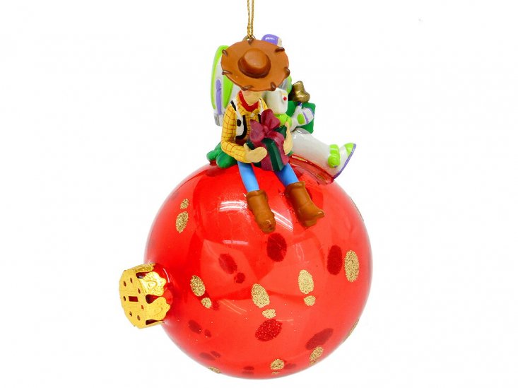 トイストーリー ウッデイ＆バズ クリスマス ボール オーナメント ディズニーテーマパーク限定 Toy Story Ornament - FAR-OUT
