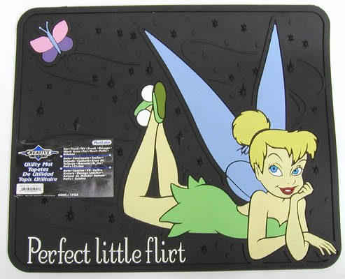 ティンカー・ベル カーマット USA ディズニー ティンカーベル Tinkerbell Car Mat - FAR-OUT