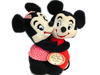 ミッキー＆ミニー 抱きつきぬいぐるみ ヴィンテージ ディズニー Mickey & Minnie Vintage