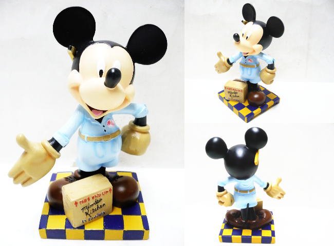 ミッキー75周年 インスピレーション フィギュア Mickey on the Move 運送業 ディズニー InspEARations of  Mickey Mouse フィギュアリン - FAR-OUT