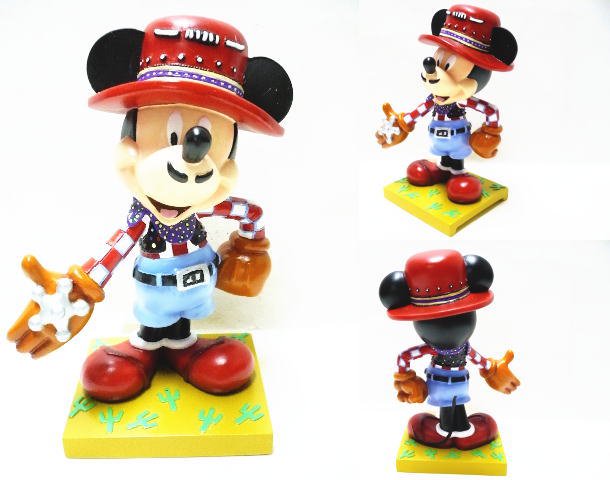 ミッキー75周年 インスピレーション フィギュア EL Mickey 髭のはえたミッキー ディズニー InspEARations of Mickey  Mouse フィギュアリン - FAR-OUT
