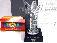 ティンカー・ベル Waterford 社 クリスタル フィギュアリン ディズニアナコンベンション記念 1997年 ディズニー ティンカーベル