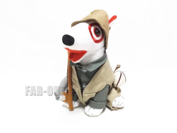 フィッシャーマン Bullseye ブルズアイ ブルテリア犬 ぬいぐるみ ターゲット限定 - FAR-OUT