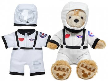 ビルド・ア・ベア ぬいぐるみ コスチューム セット 宇宙飛行士 ダッフィー 着せ替え服 洋服 ディズニー Astronaut Outfit