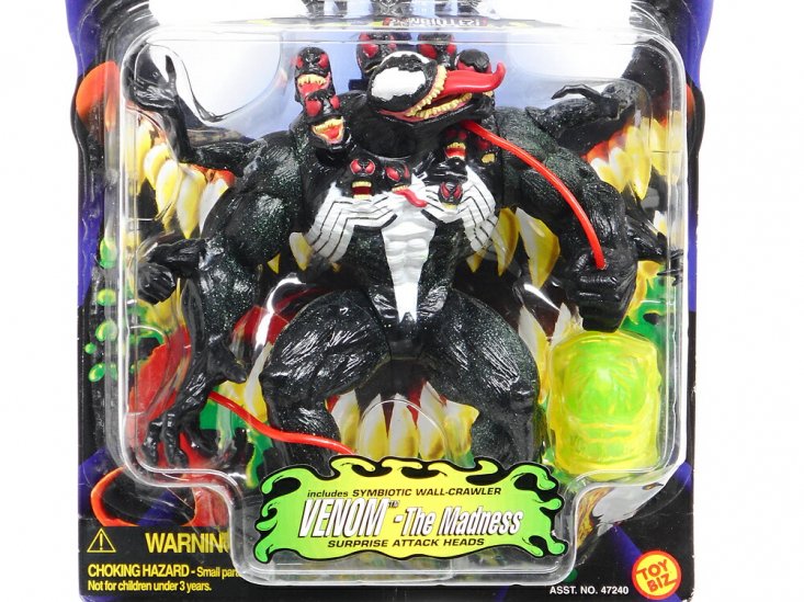 スパイダーマン ヴェノム アクションフィギュア 3点セット マーベルコミック Toy Biz 1996 Planet of the Symbiotes  Spiderman Venom Marvel - FAR-OUT