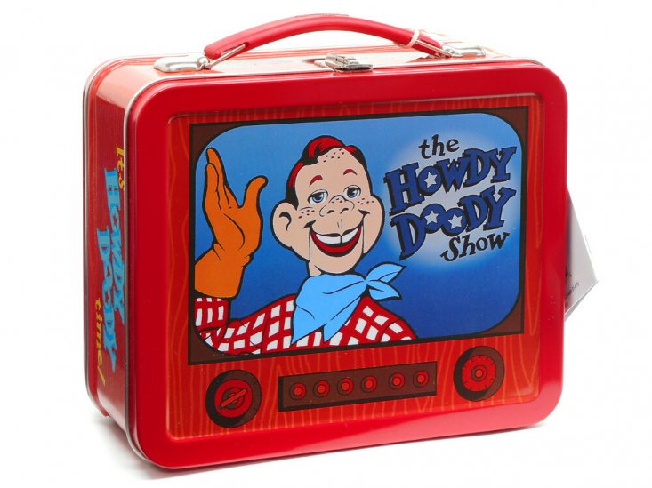 ハウディドゥーディーズ ランチボックス TIN缶 復刻版 ホールマーク 1998年 Hallmark School Days The Howdy  Doody Show Lunch Box - FAR-OUT