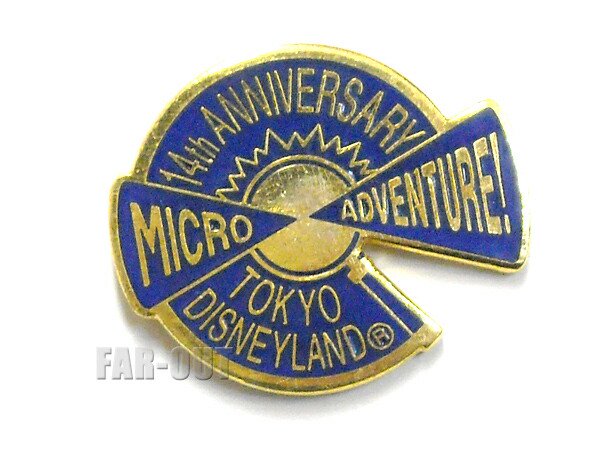 東京ディズニーランド TDL 14周年記念 1997年 紺色 C ミクロ