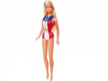 バービー ゴールドメダル 金メダル オリンピック 復刻版 ドール 人形 ヴィンテージフェイス リプロダクション Barbie Gold Medal Olympic