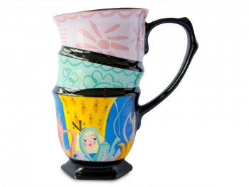 ふしぎの国のアリス 70周年記念 メアリー・ブレア アート スタッキング マグカップ 不思議の国のアリス  Mary Blair Alice in Wonderland Art Mug