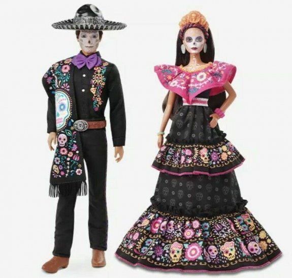 バービー＆ケン ディア・デ・ムエルトス ドール 死者の日 2021 ドール 人形 2点セット Barbie & Ken Dia De Muertos  Dolls - FAR-OUT
