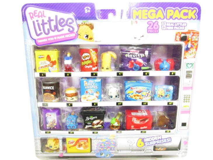 ShopKins Real Littles Mega Pack 26 pieces アメリカ 食品 ミニチュア