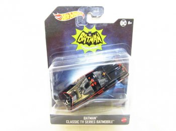 ホットウィール バットマン メタルダイキャスト ミニカー バットモービル クラシックTVシリーズ Hot Wheels Batman Classic TV Batmobile