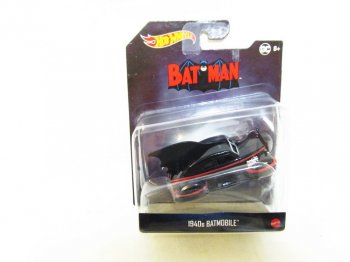 ホットウィール バットマン メタルダイキャスト ミニカー バットモービル  Hot Wheels Batman 1940s Batmobile