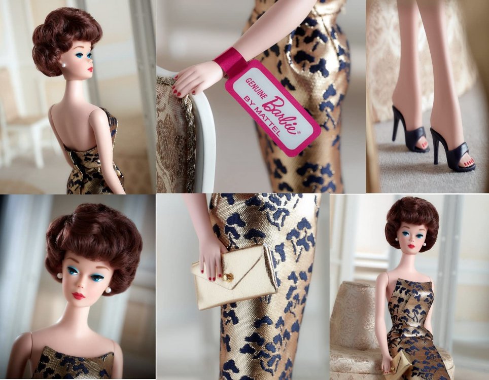 バービー(Barbie) 1961年リプロドール 【シグネチャーGOLD】