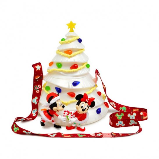 ミッキー ミニー クリスマスツリー ポップコーンバケット ライトアップ 年 アメリカ ディズニーテーマパーク限定 スーベニア バケツ Popcorn Bucket Far Out