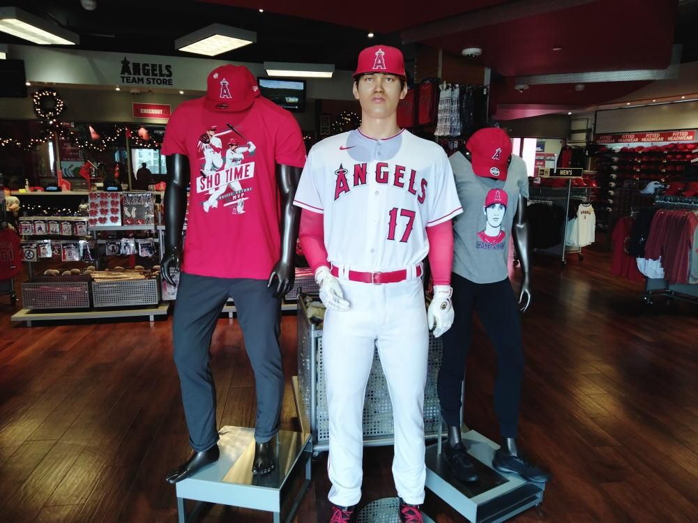 大谷翔平　二刀流　Tシャツ　MLB エンゼルス　Mサイズ