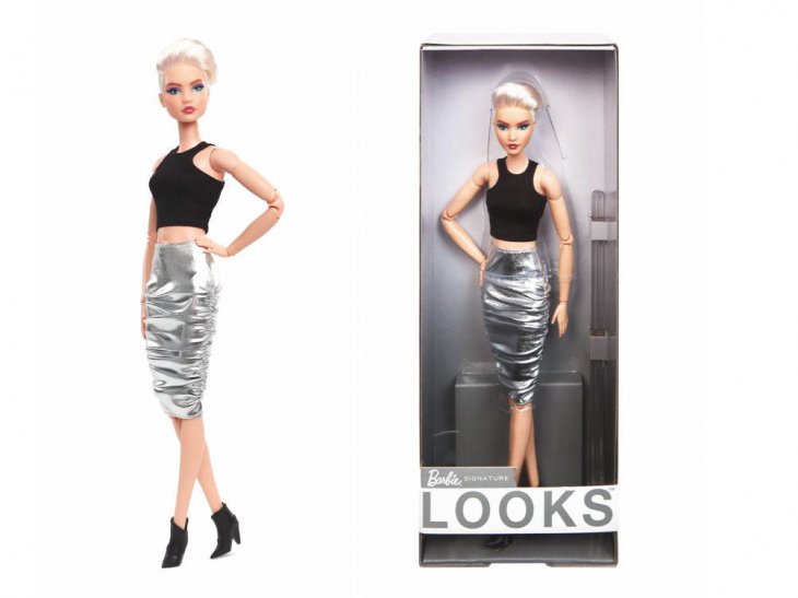 バービールック ブロンド ショートシェイブカット ポーザブル ドール 人形 Barbie Looks Doll (Original, Blonde  Pixie Cut) Made to Move FAR-OUT