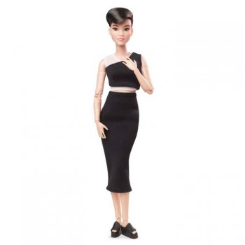 Сӡå 硼 ֥ͥåȥإ ݡ֥ ɡ ͷ Barbie Looks Doll (Asian Petite, Brunette ) Made to Move