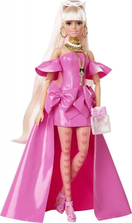 バービー エクストラ ファンシー ブロンド ロングヘア ピンクガウン ペット子犬付き ドール 人形 Barbie Extra Fancy Doll  In Pink Gown With Pet - FAR-OUT