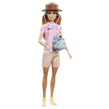 バービー 動物学者 ドール 人形 ブロンドヘア コアラのフィギュア付き Barbie Zoologist Doll You can be anythig