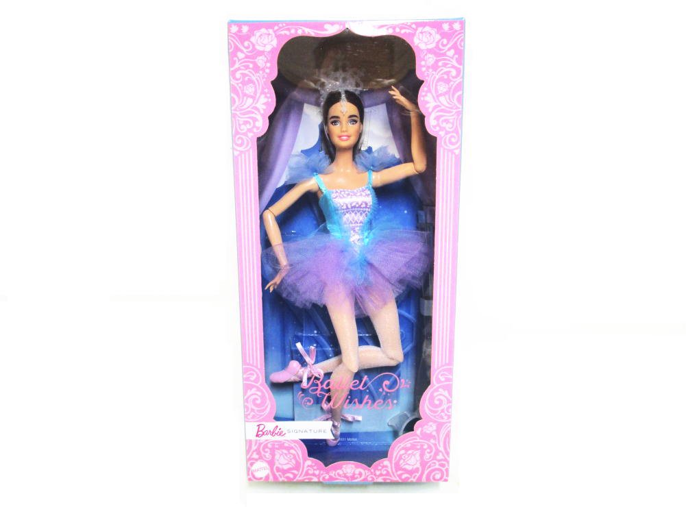 バービー バレエウィッシュ バレリーナ ドール 人形 2022年 パステルパープルとブルーのチュールコスチューム ポーザブル Barbie  Ballet Wishes Doll  - FAR-OUT