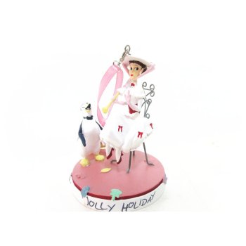 メリー・ポピンズ ホワイトドレス w/ ペンギン Jolly Holiday ディズニーテーマパーク限定 Mary Poppins