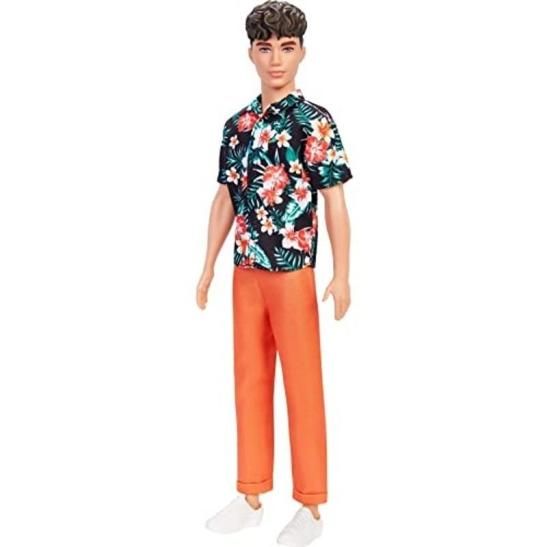 バービー ケン ファッショニスタ ハワイアン フラワーシャツ オレンジカラーパンツ ドール 人形 KEN Fashionistas Doll #184  - FAR-OUT