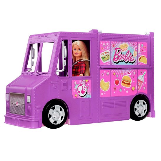 バービー フードトラックカー小物類付き プレイセット Barbie Fresh 'n