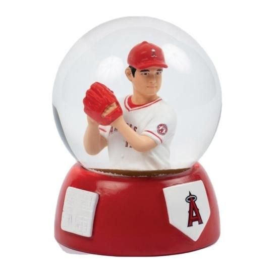 大谷翔平 スノーグローブ 2022年6月24日 球場配布 ロサンゼルス エンゼルス ベースボール スノードーム NEC Shohei Ohtani  Snow Globe - FAR-OUT