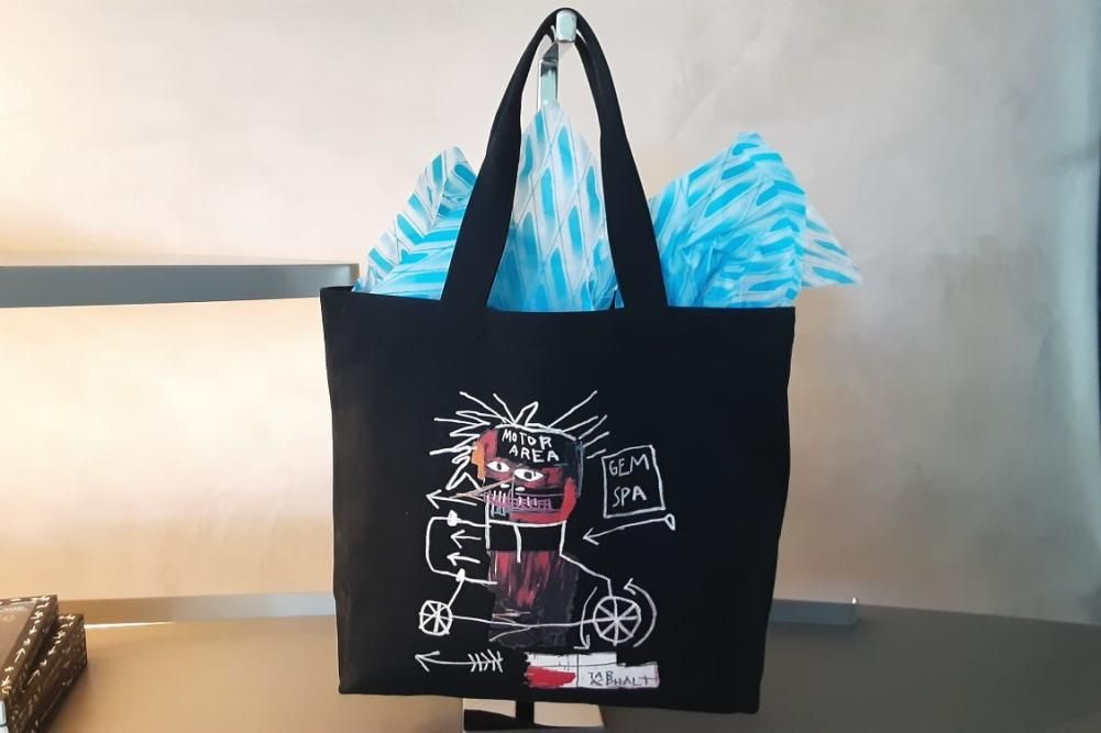 バスキア アート トートバッグ 美術館限定 Jean-Michel Basquiat Tote