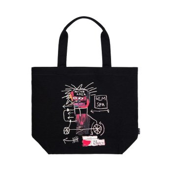 バスキア アート トートバッグ 美術館限定 Jean-Michel Basquiat Tote Bag Untitled (Gem Spa) The Broad