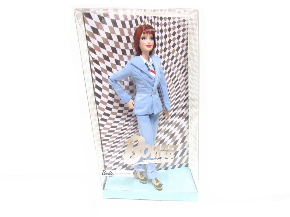 バービー デヴィッド・ボウイ ドール 人形 ブルーの上下スーツ Barbie