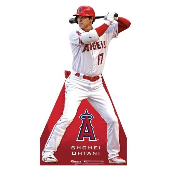 大谷翔平 等身大 パネル ディスプレイ バッティングポーズ エンゼルス MLB公認 Made in USA ベースボール 野球 Shohei  Ohtani - FAR-OUT