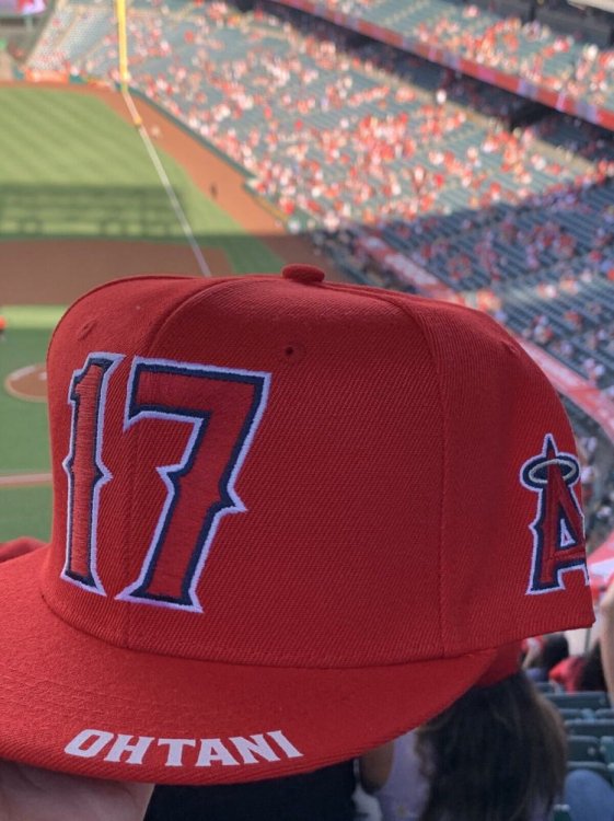大谷翔平 2022年8月13日 エンゼルス球場配布 帽子 キャップ ヤクルト MLB Shohei Ohtani Cap - FAR-OUT