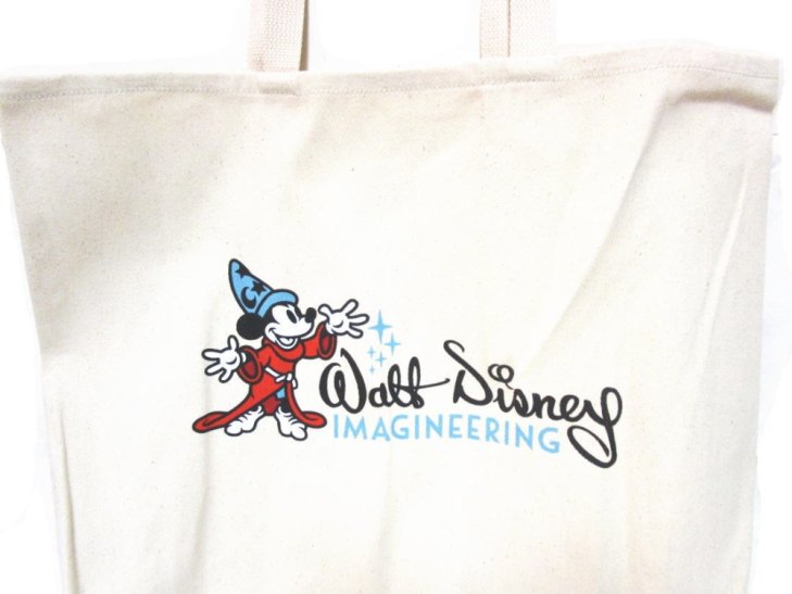 WDI ロゴ トートバッグ ソーサラーミッキー ウォルト・ディズニー・イマジニアリング Walt Disney Imagineering Tote -  FAR-OUT